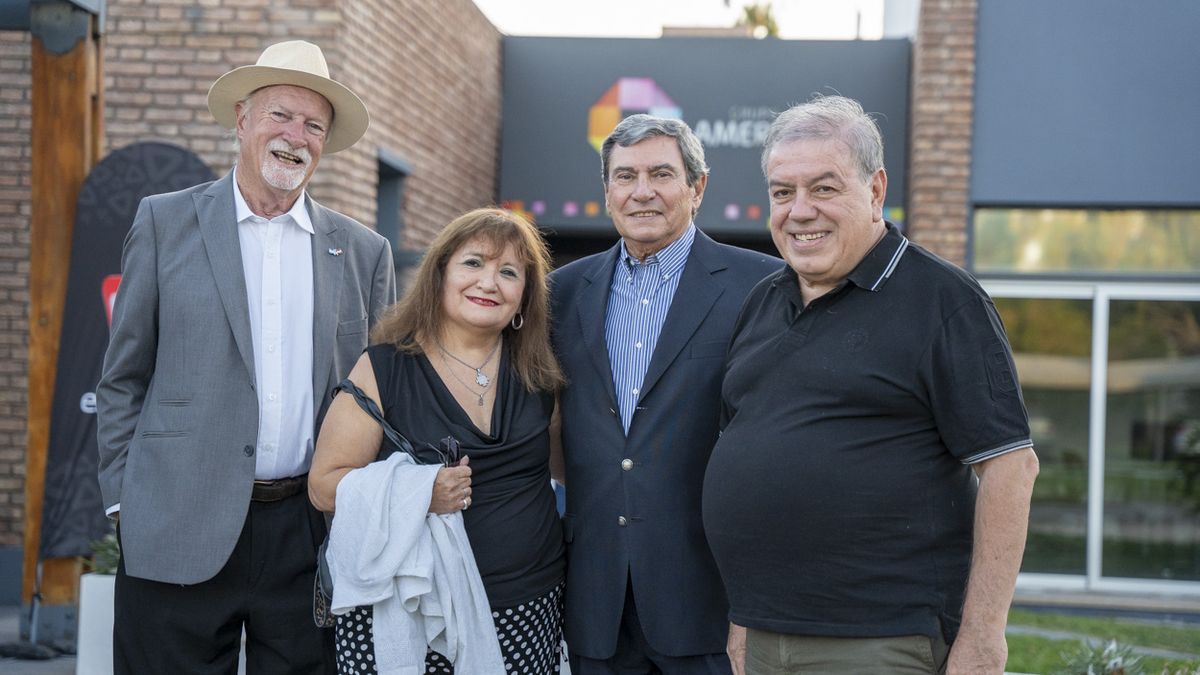 Federico Kahr, cónsul de Austria, Susy Alcaraz, Jorge Martínez y Roberto Di Gregorio.
