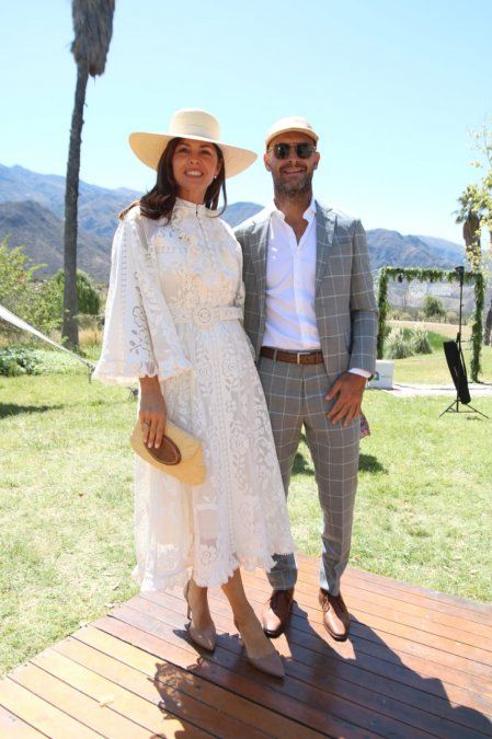 Andrea Richardi y Rubén David fueron de las parejas más elegantes.