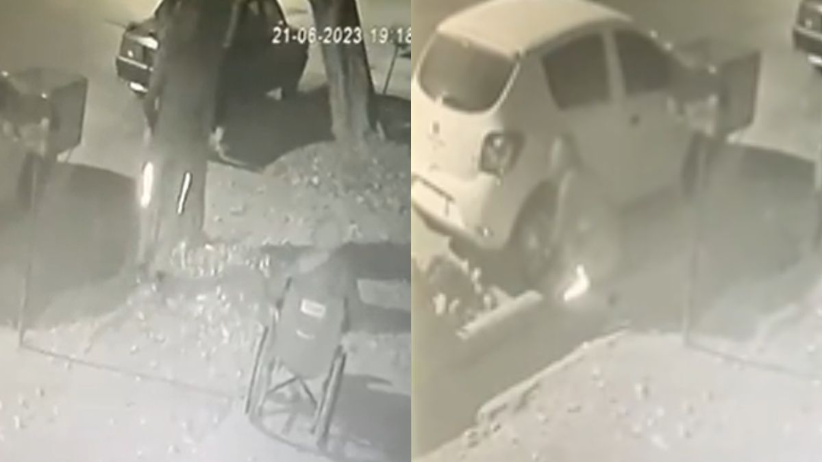 Los roba ruedas: así intentaron asaltar un auto en el centro de Mendoza