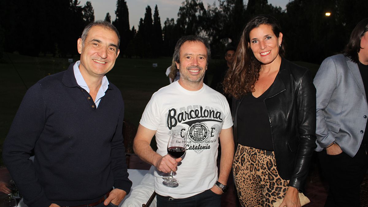 Leo Andreu, Pablo Puerino y Julia Bearzi.