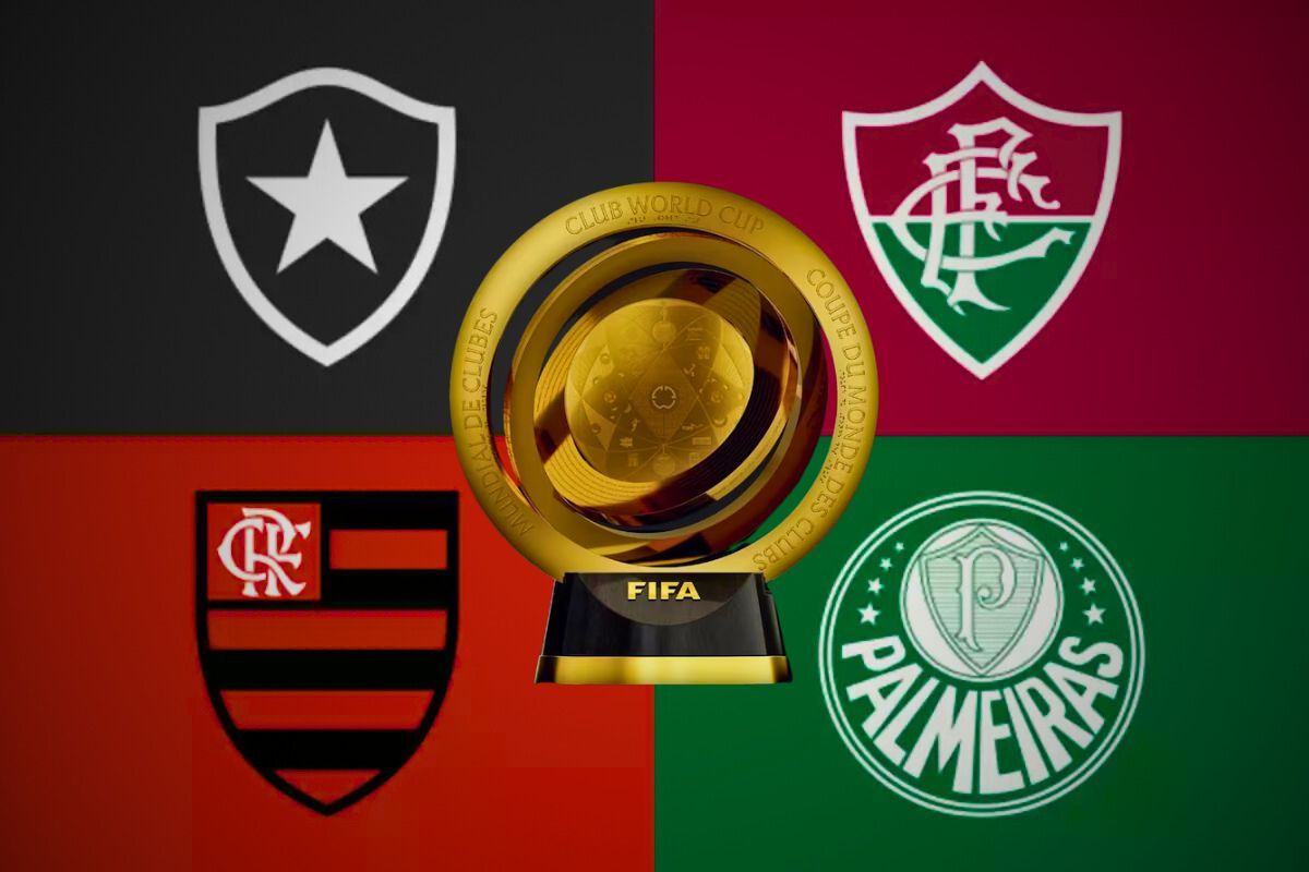 Los cuatro candidatos brasileños en el Mundial de Clubes.