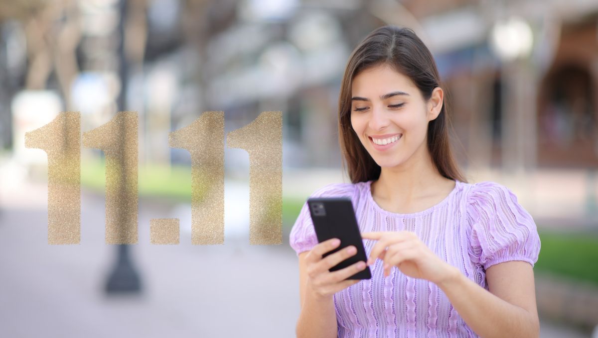 Qué significa recibir un mensaje de WhatsApp a las 11:11