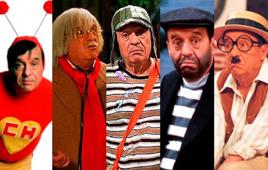 Roberto Gómez Bolaños. Ganó una cifra millonaria por sus personajes.