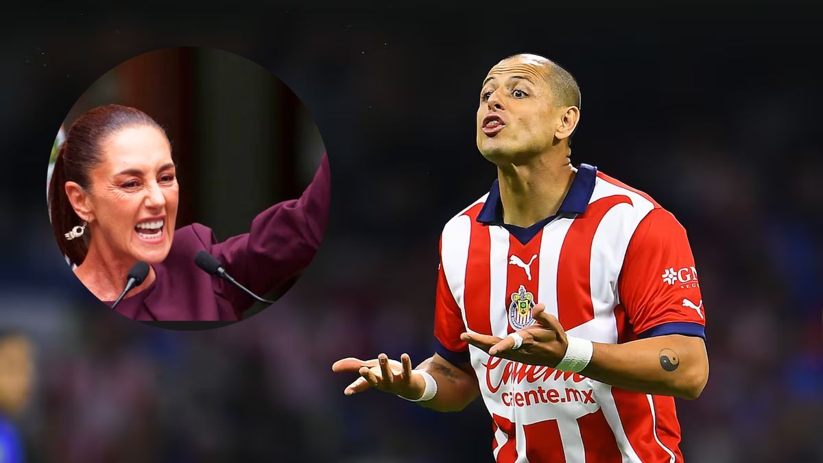 Las palabras de Chicharito hicieron eco en Claudia Sheinbaum.