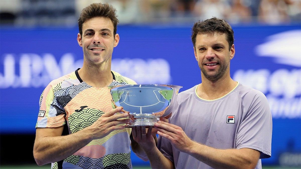 El español Marcel Granollers y el argentino Horacio Zeballos se adjudicaron el US Open.