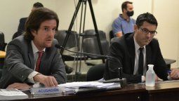 El fiscal Gonzalo Nazar durante el jury de enjuiciamiento al juez Sánchez Rey.