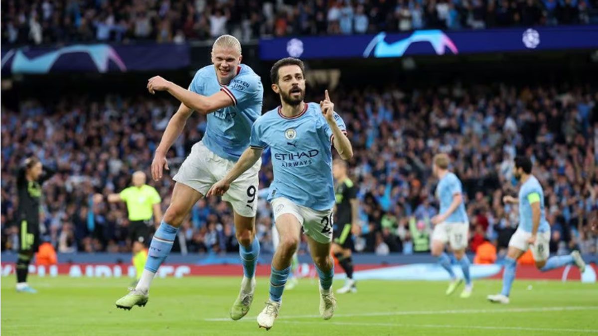 Bernardo Silva fue goleador del Manchester City ante el Real Madrid, para avanzar a la final de la Champions League
