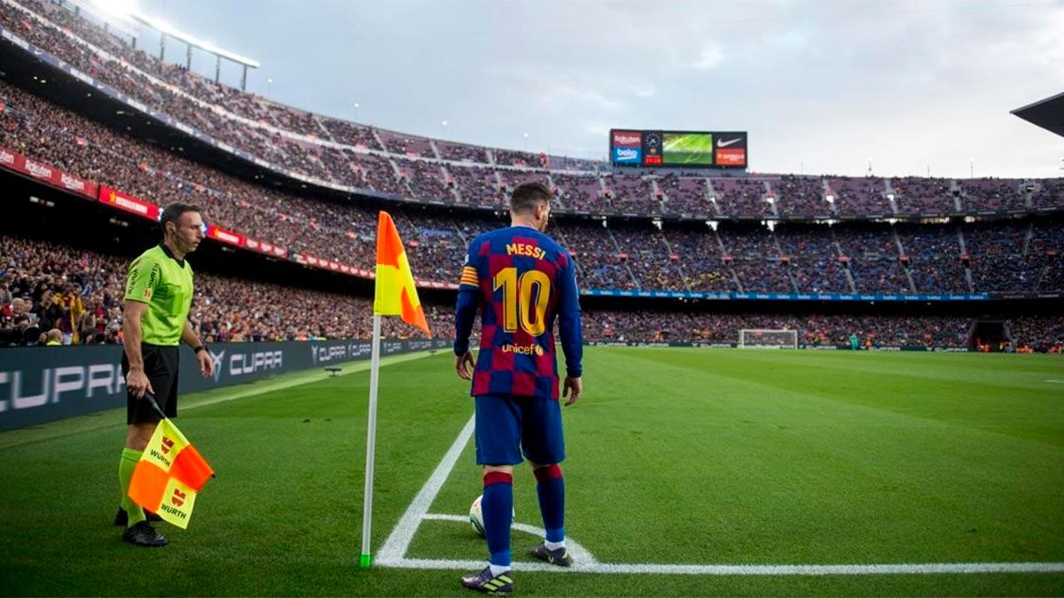 El estadio del Barcelona debe llevar el nombre de Messi