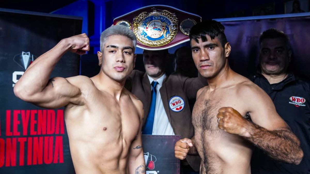 El mendocino va por el título Latino vacante OMB frente a Luciano Chaparro en la velada televisada de la FAB.