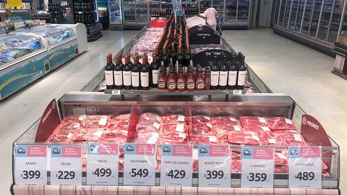 En los supermercados la oferta de la carne se encuentra durante los primeros tres miércoles de cada mes y fines de semana.