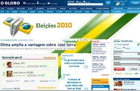 La prensa brasileña y de la región se hizo eco on line de un día histórico