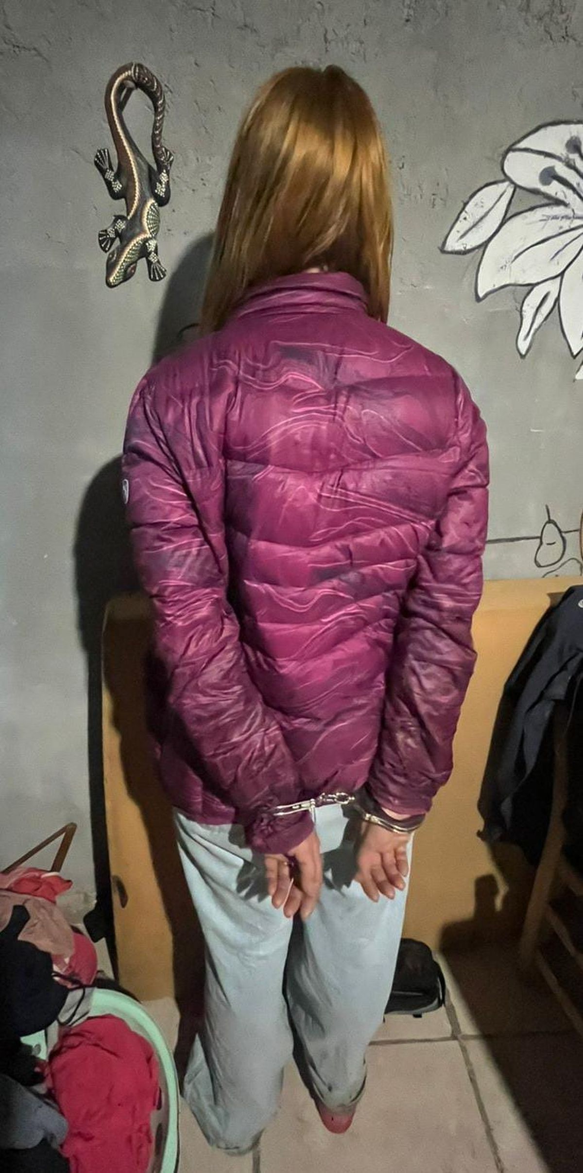 La mechera fue detenida en el barrio San Martín, de Ciudad. La mechera fue detenida en el barrio San Martín, de Ciudad.