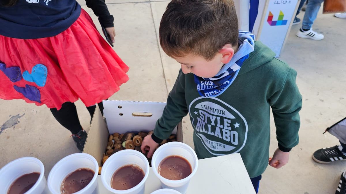 Los niños fueron recibidos de la mejor manera en el Gargantini. Los niños fueron recibidos de la mejor manera en el Gargantini.