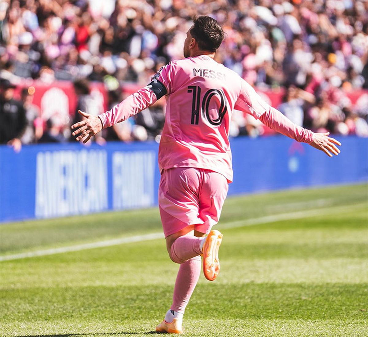 Messi marc&oacute; un doblete para Inter Miami.