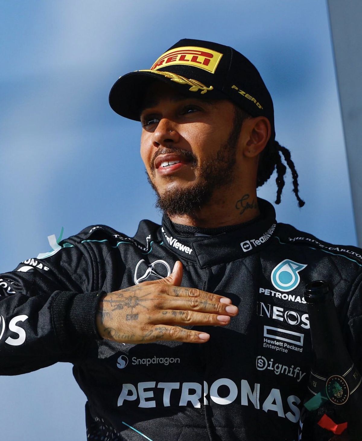 Hamilton se quedó con la victoria en el GP de Bélgica. Hamilton se quedó con la victoria en el GP de Bélgica.