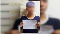 El joven que está detenido por el abuso sexual. El joven que está detenido por el abuso sexual.