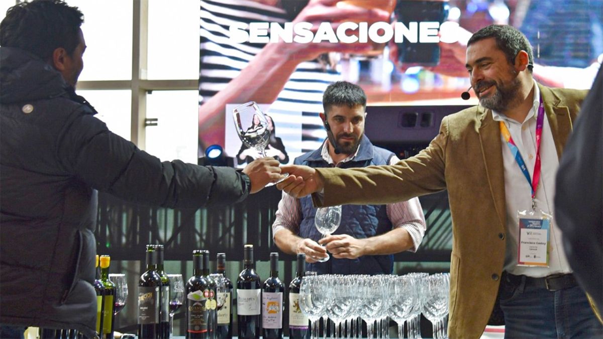 Maipú tuvo una participación activa en la cata de vinos durante el evento.