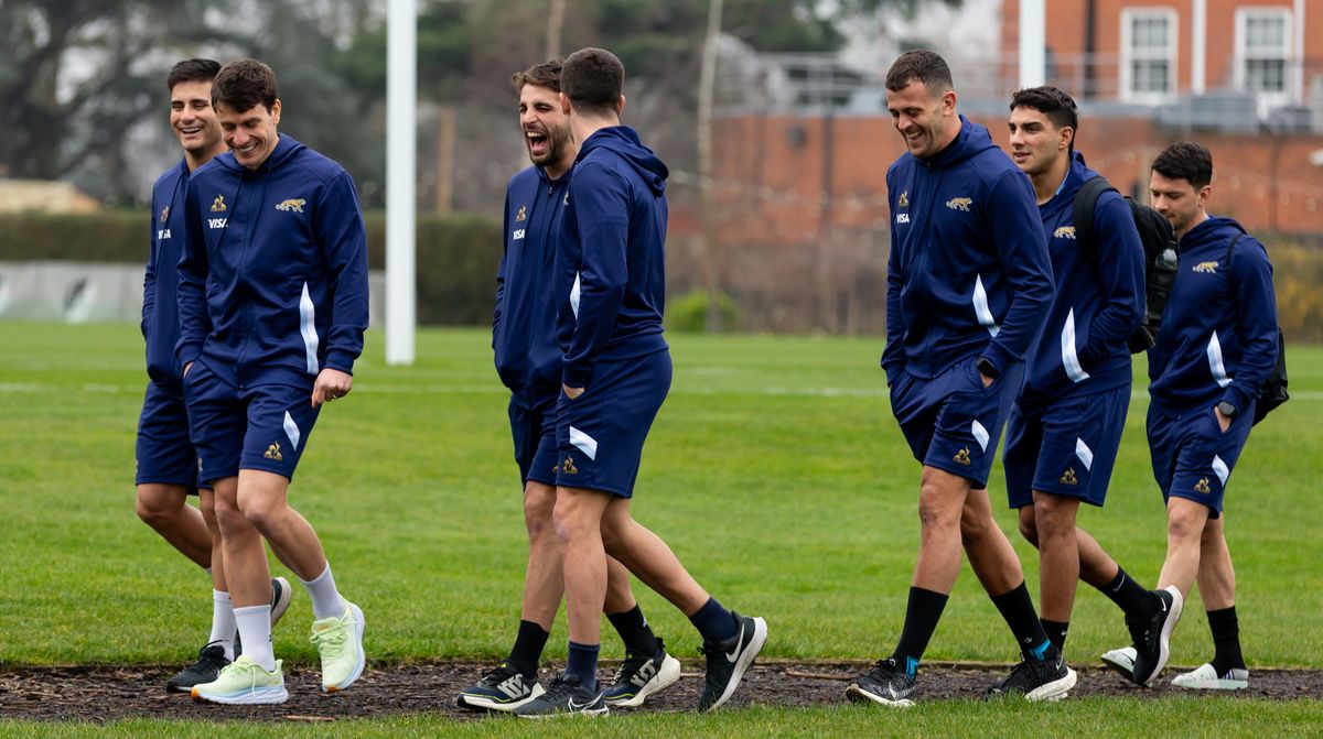 Los Pumas se reunieron en Londres.