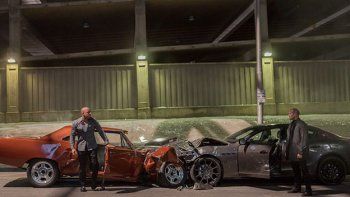 Sí, sí, más de 200 autos destrozaron en el rodaje de Furious 7