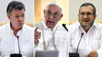 El Papa reconoció que intervino en la paz por Colombia