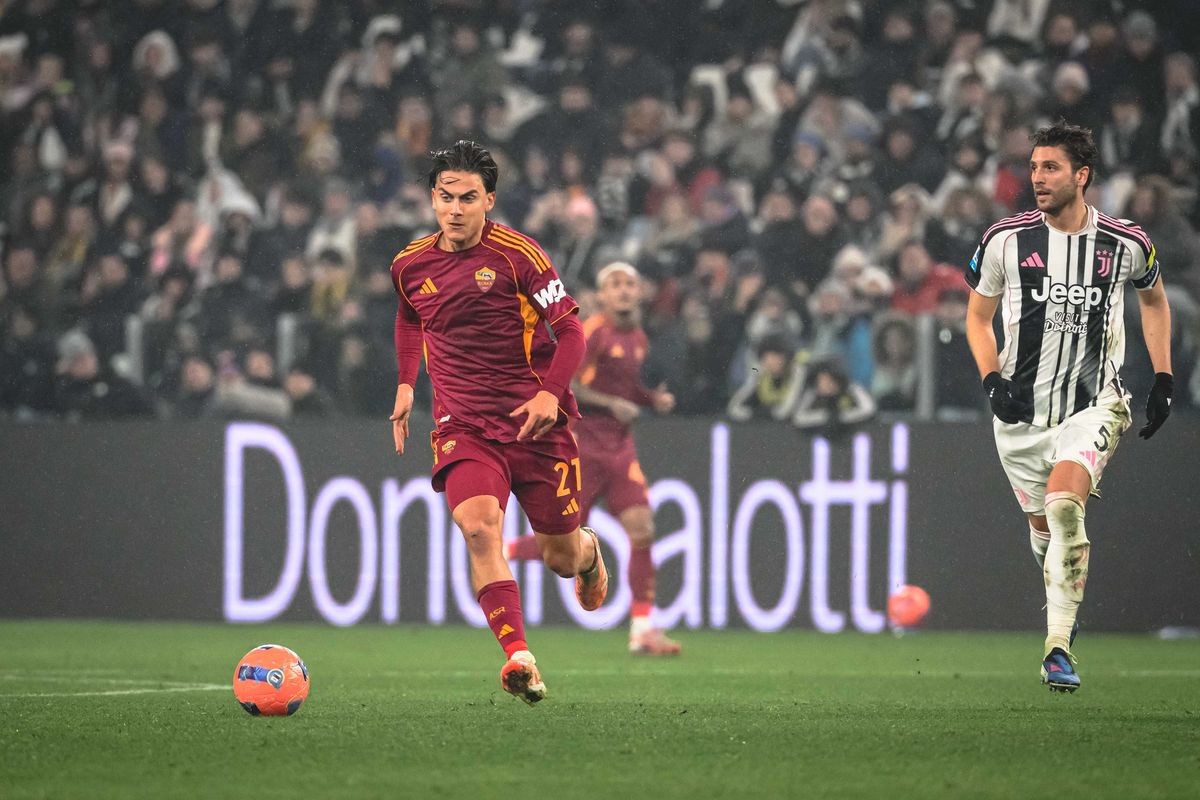 Dybala fue titular en la Roma ante Juventus y su pase a Boca, por ahora, parece estar lejos