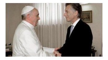 El Papa Francisco recibirá a Macri en el Vaticano a medidados de octubre