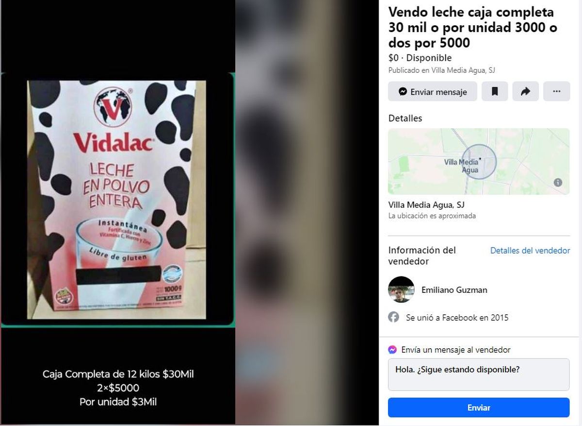 Una de las tantas publicaciones que se pueden ver en Facebook. Una de las tantas publicaciones que se pueden ver en Facebook.