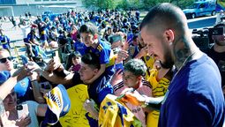 Darío Benedetto será titula en Boca frente a Belgrano.