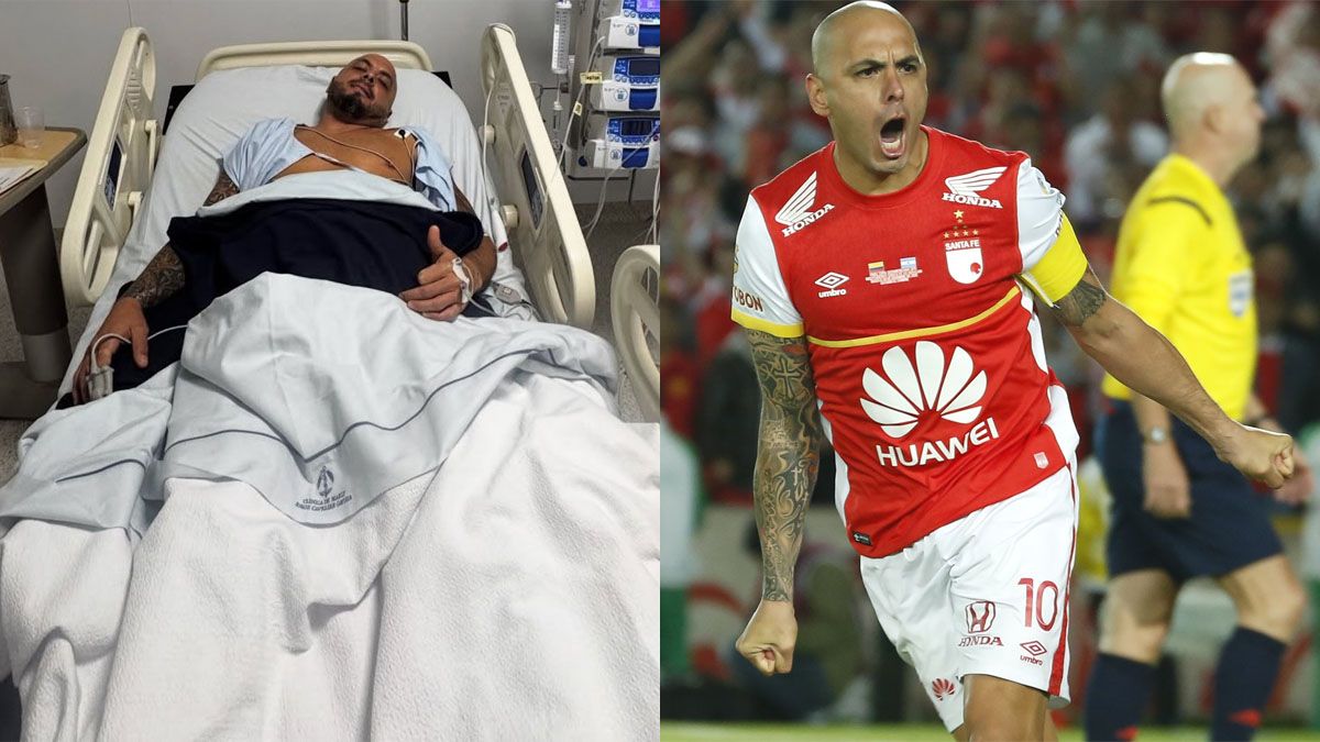 El crudo mensaje de Omar Pérez, el ex Boca que sufrió un infarto en Colombia