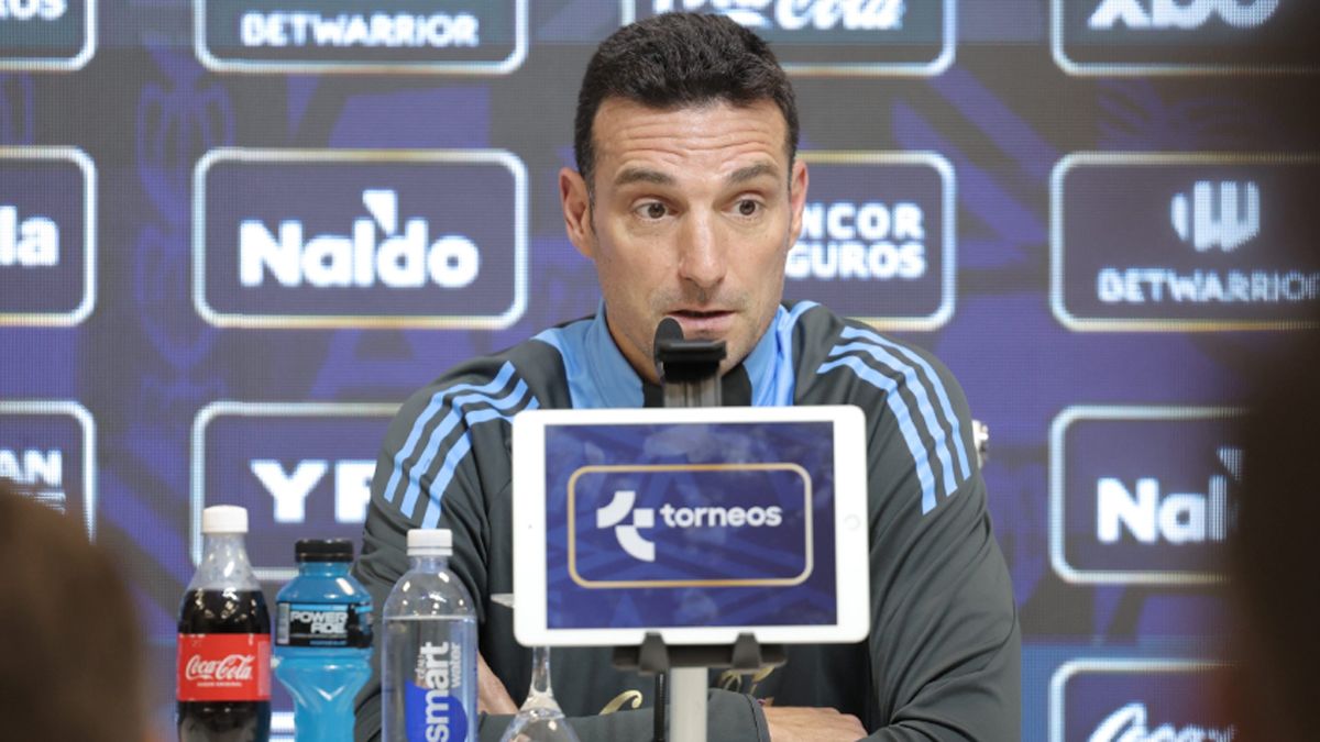 Lionel Scaloni.