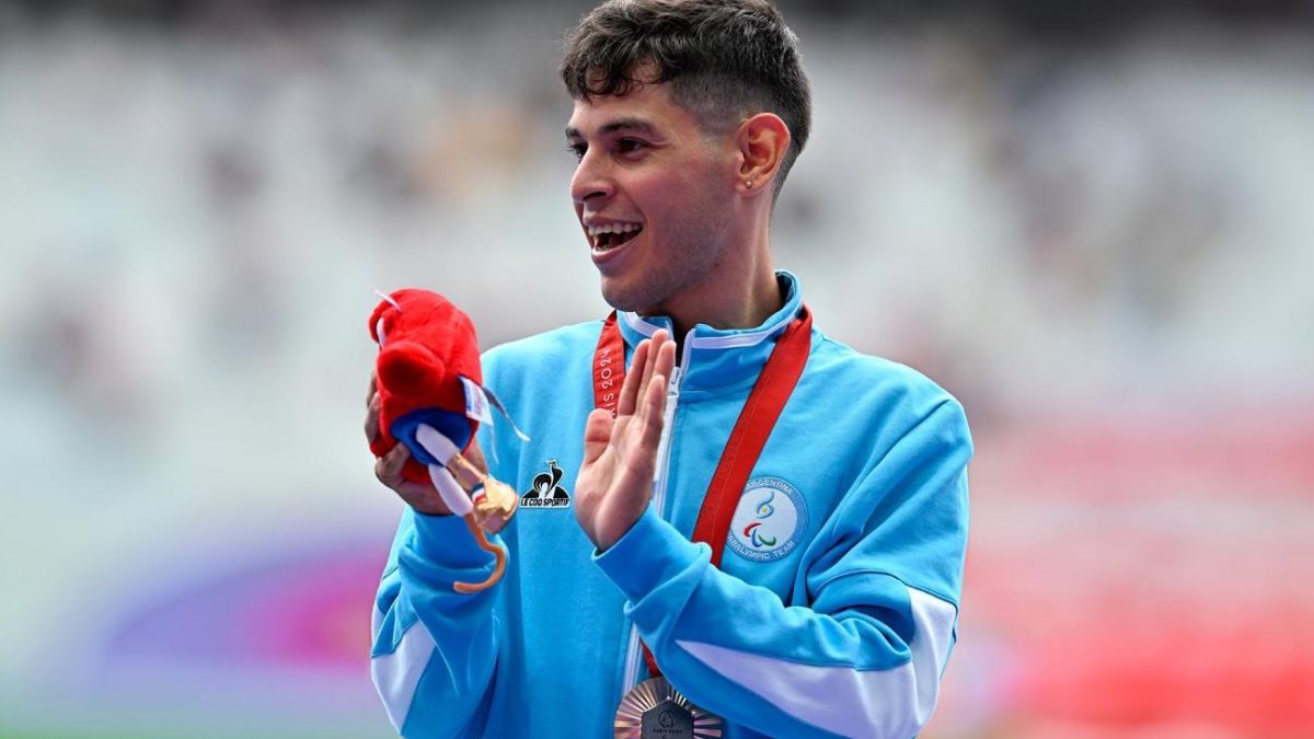 Alexis Chavez sumó su segunda medalla en los Juegos Paralímpicos.