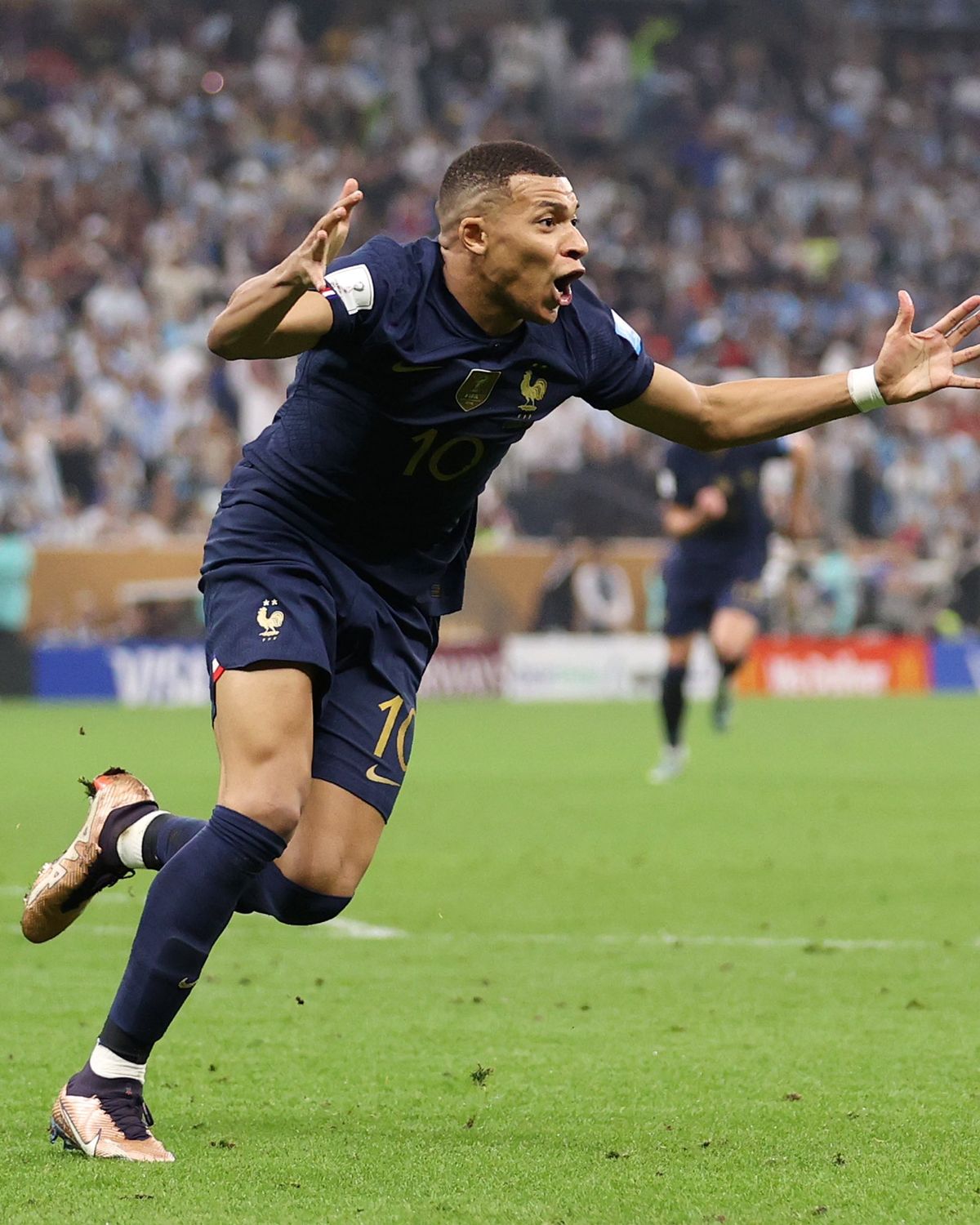 Kylian Mbappé hizo dos goles y cambió la final del Mundial Qatar 2022