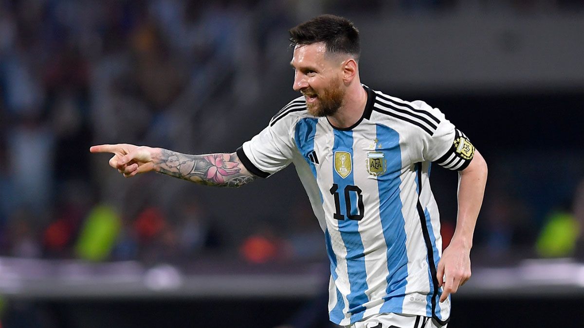 Lionel Messi superó los 100 goles en la Selección argentina