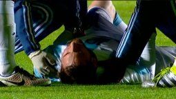 Alerta roja: Messi se fue lesionado tras un duro golpe