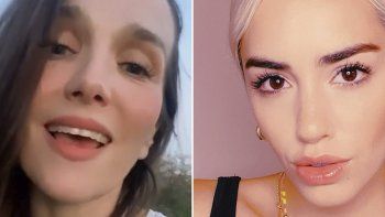 Video: Natalia Oreiro le cantó el feliz cumpleaños a Lali en ruso