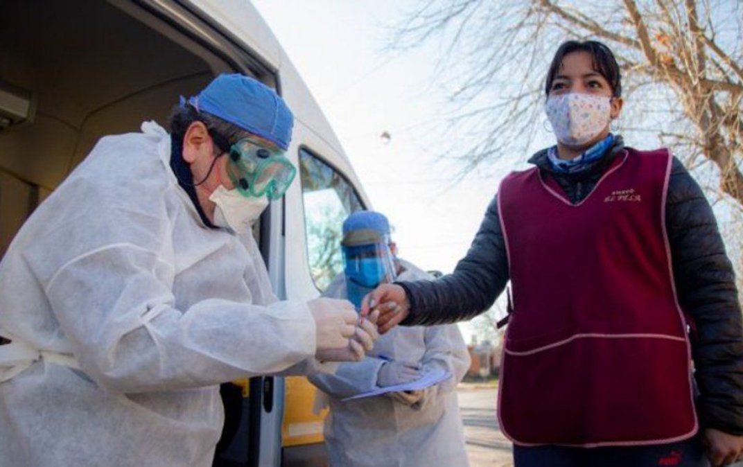 Test rápidos. Llegarán 10 mil en los próximos días.