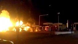 Incendiaron un conocido restaurante de General Alvear