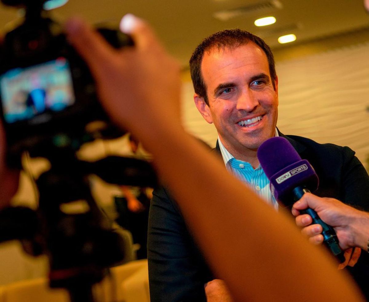 Luigi Carraro, presidente de la FIP, anunció el acuerdo de Premier Padel y el World Padel Tour Luigi Carraro, presidente de la FIP, anunció el acuerdo de Premier Padel y el World Padel Tour