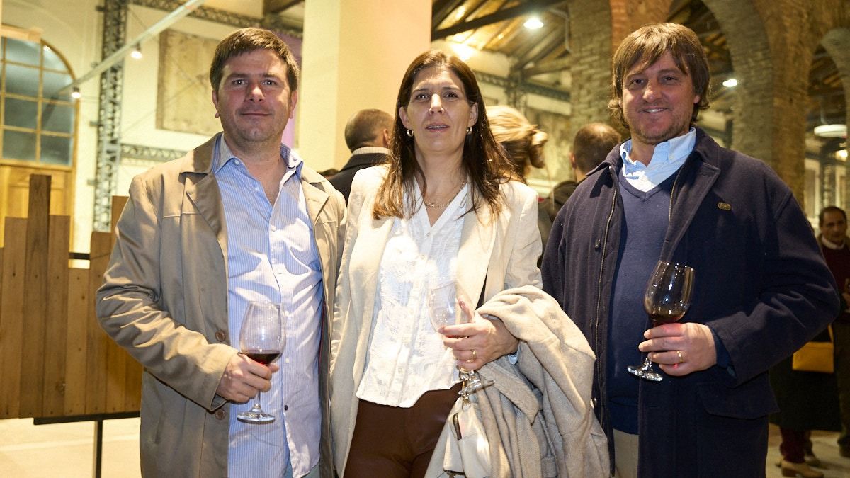 Matías Gonzalez (Grupo Morfar) Canesa Aguado (Halpern) y Martín Sánchez (Agromaq Virdo). Matías Gonzalez (Grupo Morfar) Canesa Aguado (Halpern) y Martín Sánchez (Agromaq Virdo).