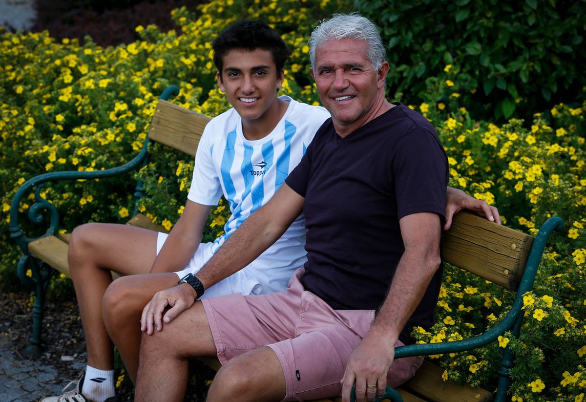 Jorge y Román Burruchaga. Jorge y Román Burruchaga.