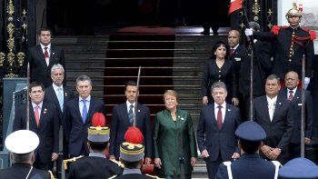 Macri participó de la asunción presidencial de Kuczynski en Perú