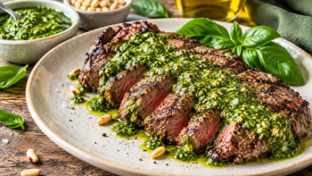 Pesto para carnes: la receta de la salsa con albahaca que realza cualquier corte Pesto para carnes: la receta de la salsa con albahaca que realza cualquier corte