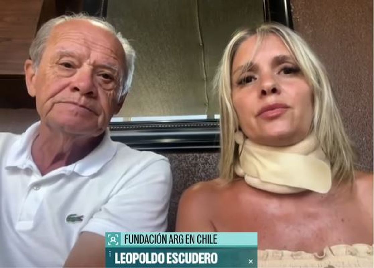 Leopoldo Escudero, de la Fundación Argentina en Chile, ayudó a la bailarina mendocina a realizar la denuncia.