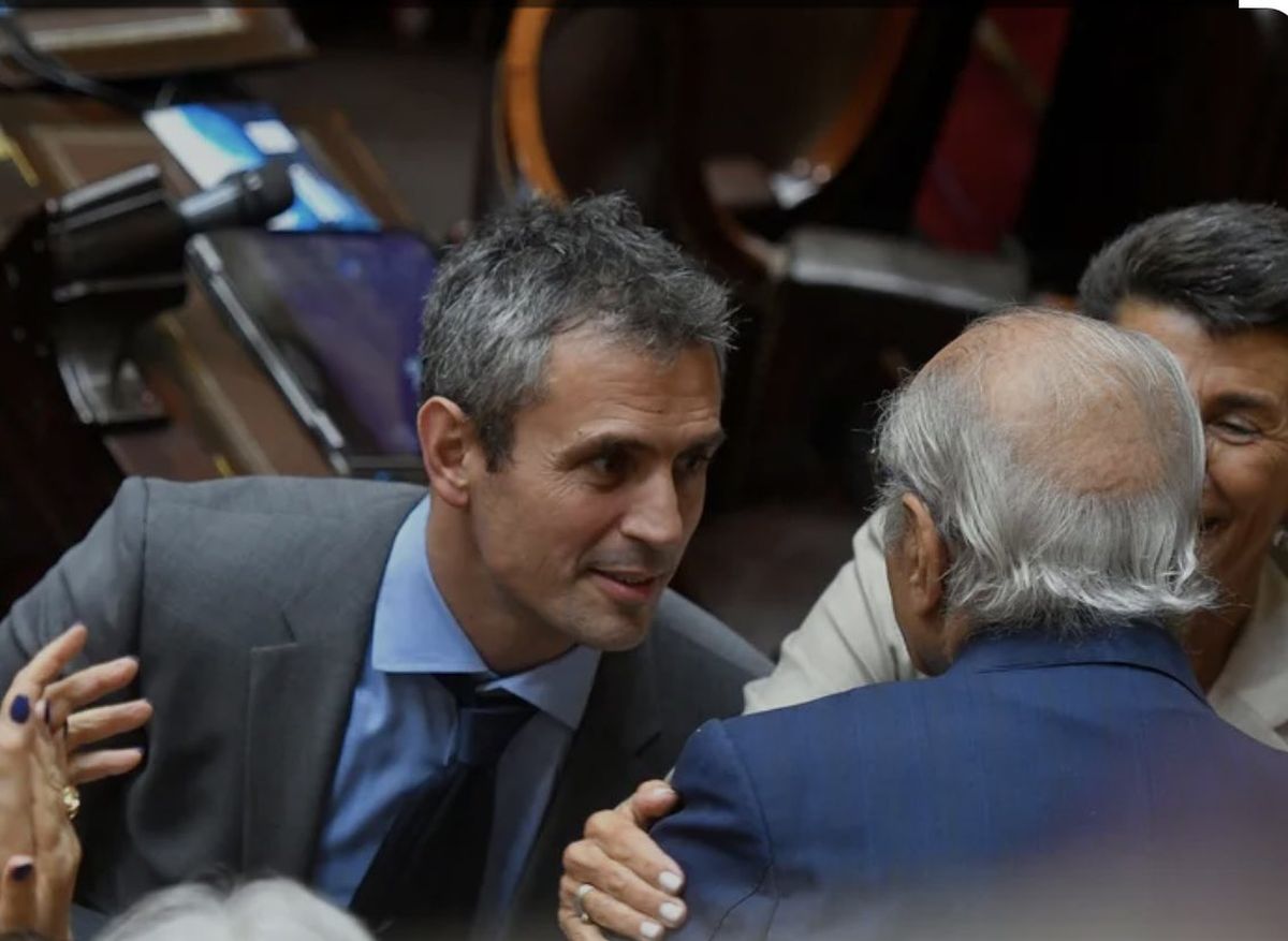 Martín Menem (LLA), presidente de la Cámara de Diputados. Martín Menem (LLA), presidente de la Cámara de Diputados.