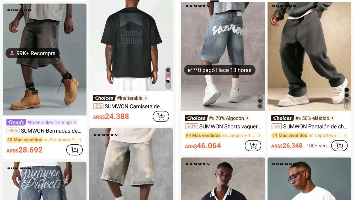 Sumwon se destaca por tener prendas con diseños poco comunes. Sumwon se destaca por tener prendas con diseños poco comunes. 