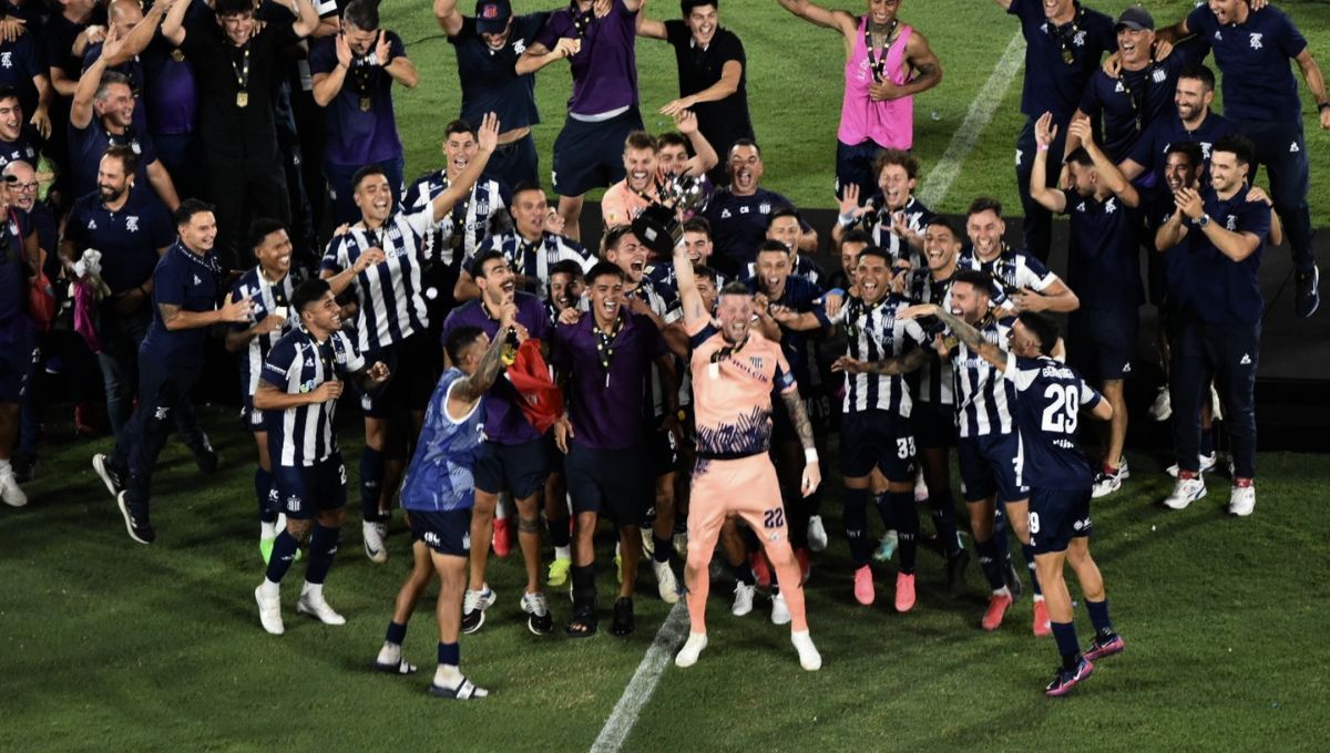 Talleres logró su primer título nacional tras vencer a River