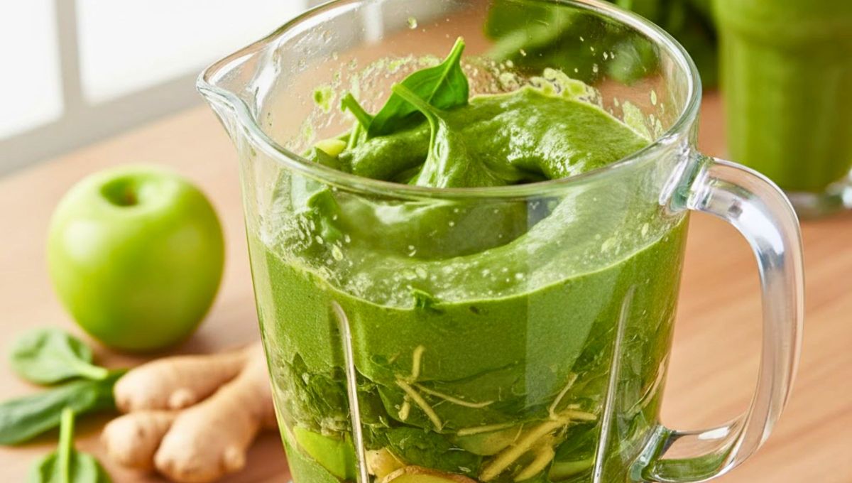Licuado de manzana