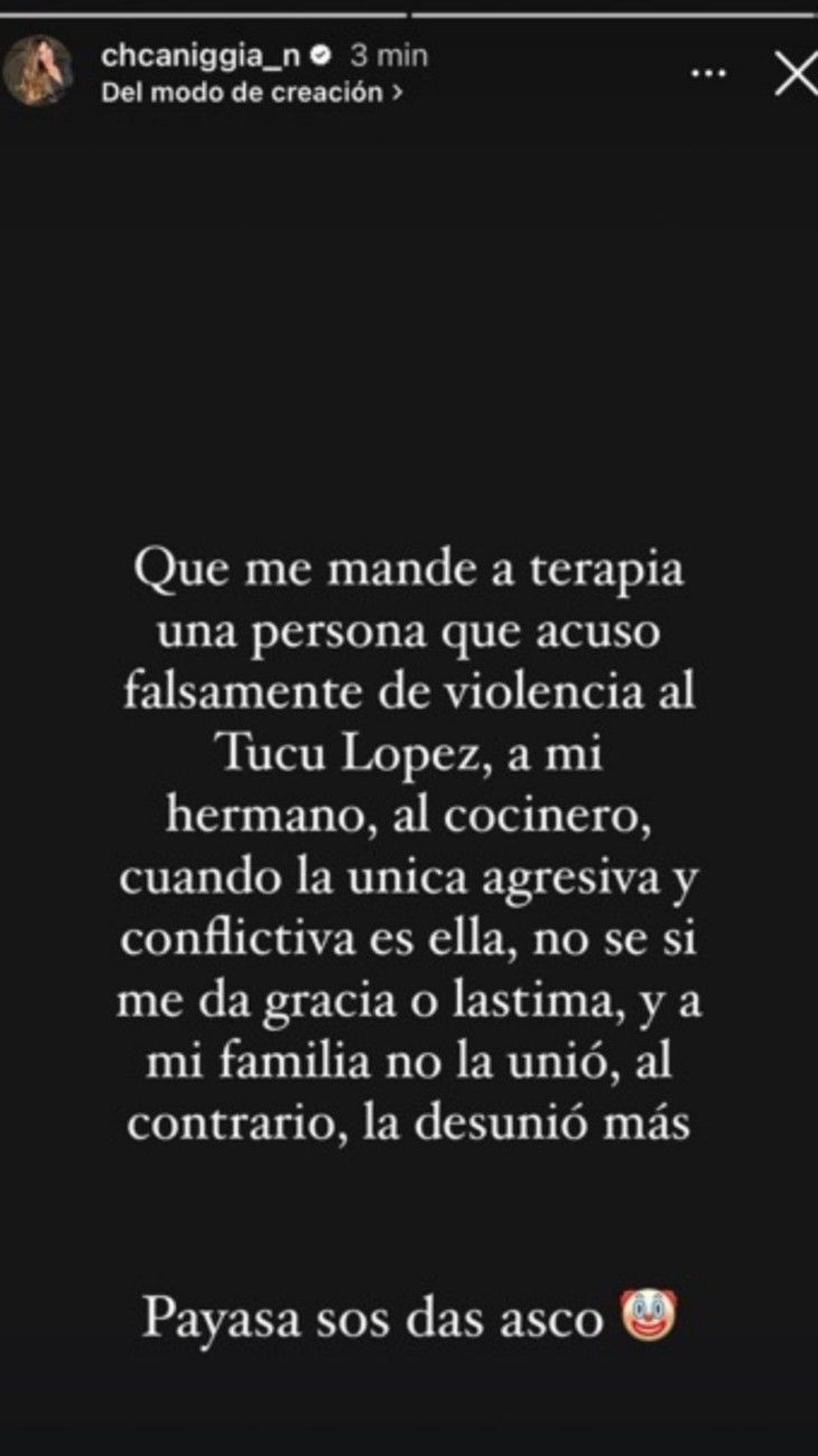 Charlotte Caniggia fulminó a Melody Luz: agresiva, usurpadora y mentirosa. Charlotte Caniggia fulminó a Melody Luz: agresiva, usurpadora y mentirosa.
