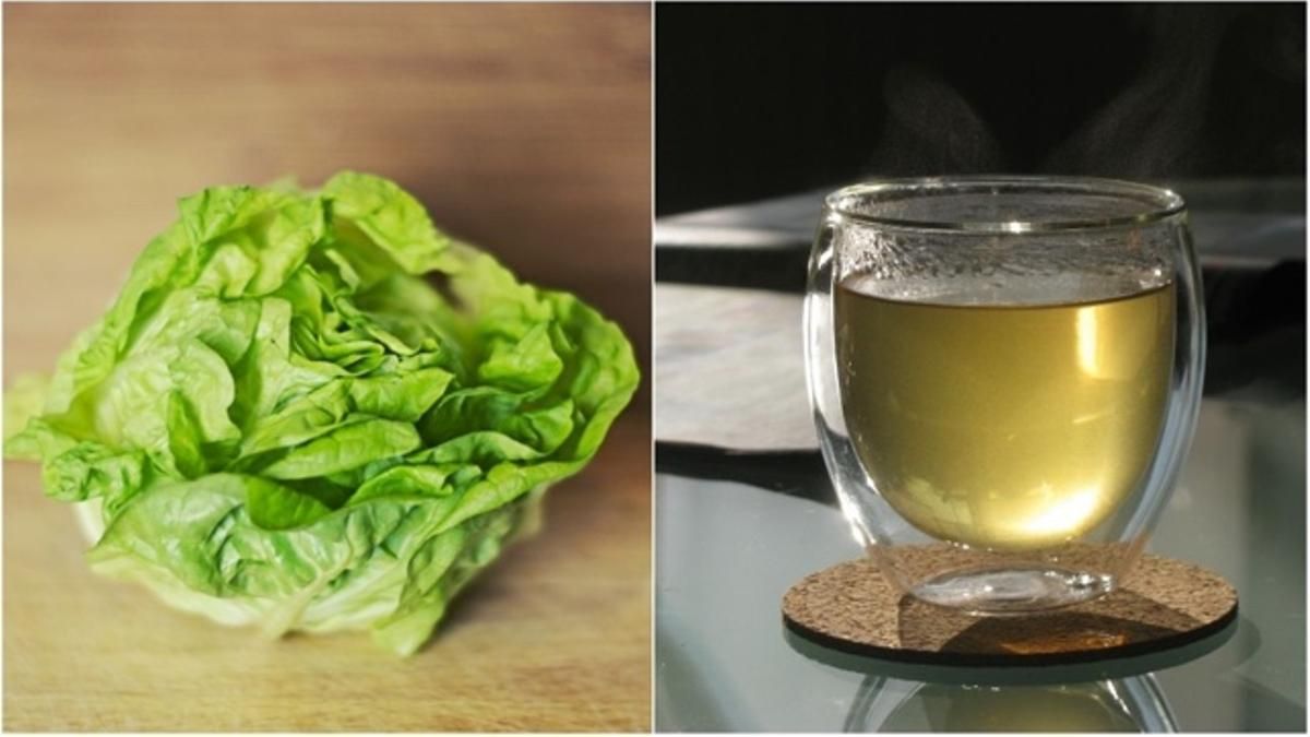 Beneficio de tomar té de lechuga. Beneficio de tomar té de lechuga.