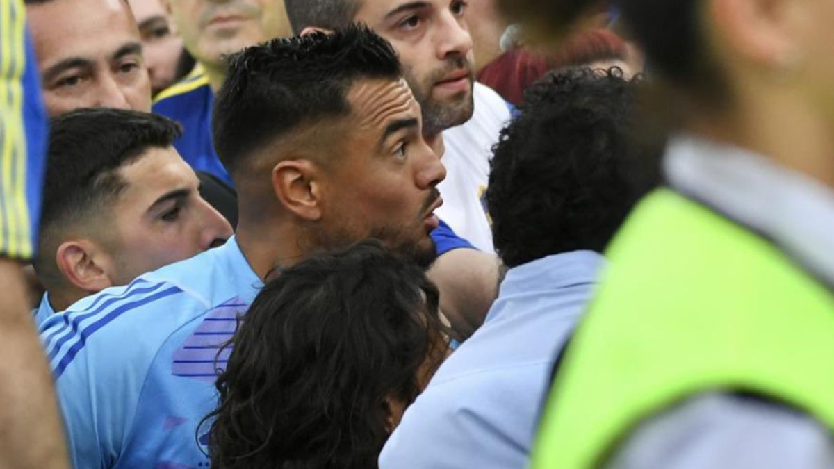 Romero protagonizó un incidente tras el Superclásico.